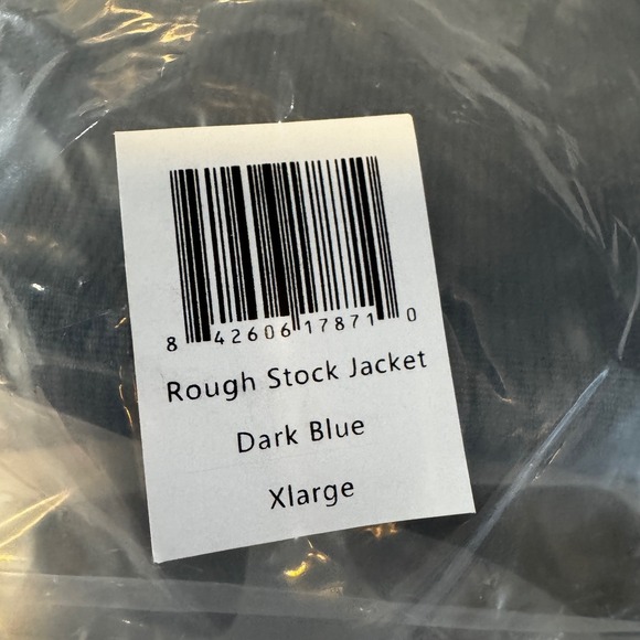 Kimes Ranch Rough Stock Jacket Mens XL Blue Chor Barn Landman Cowboy Western NEW - Picture 5 of 13